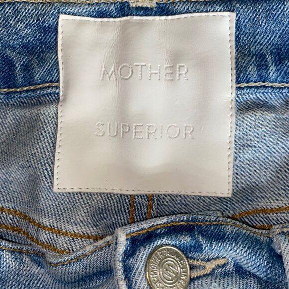 Mother Size 25 Denim Jeans The Tomcat in The Confession High Rise Light wash Dis - Picture 4 of 15